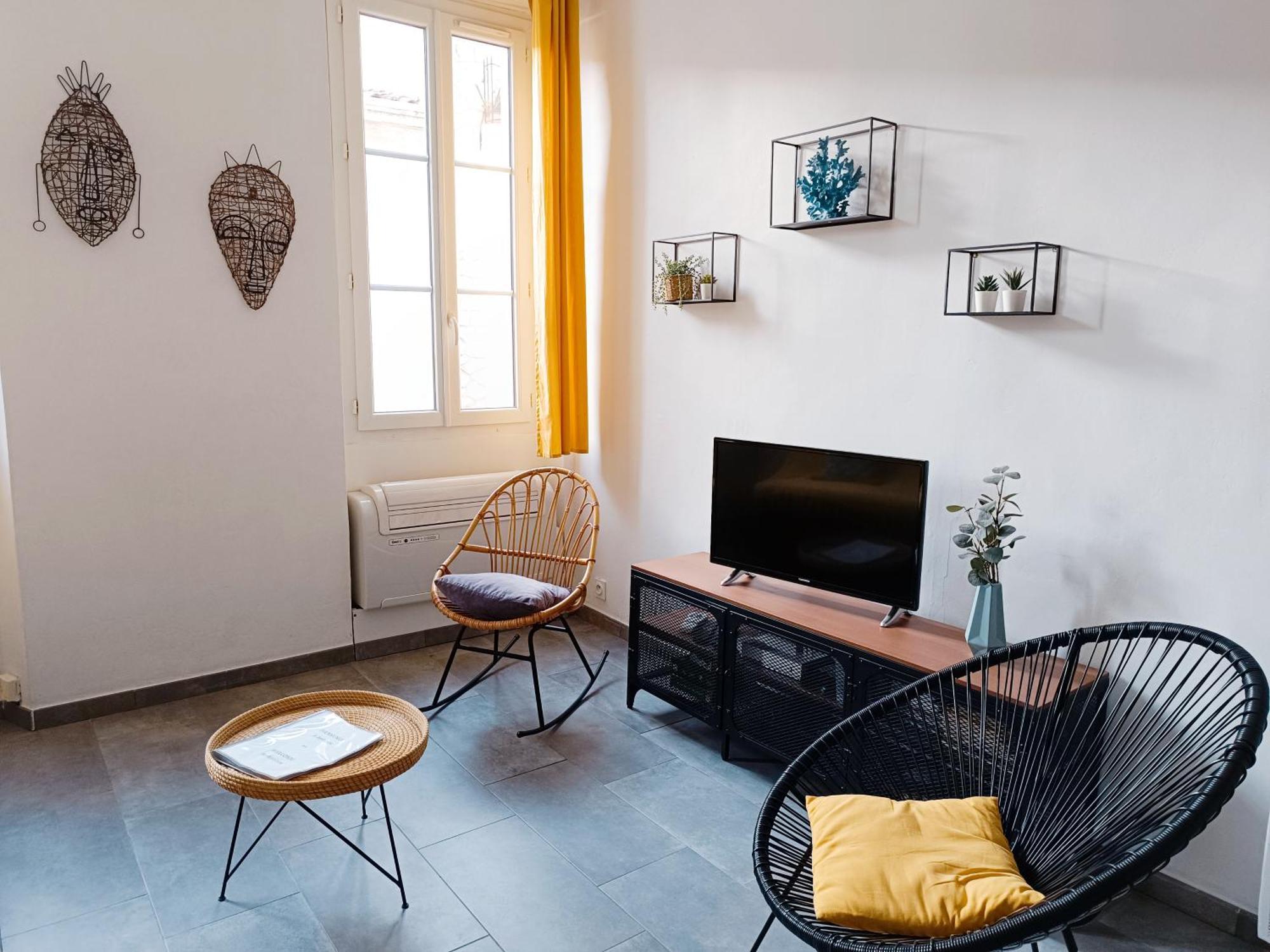Apartmán Grand 2 Pieces Renove Climatise, Vieil Antibes, Proche Port Exteriér fotografie